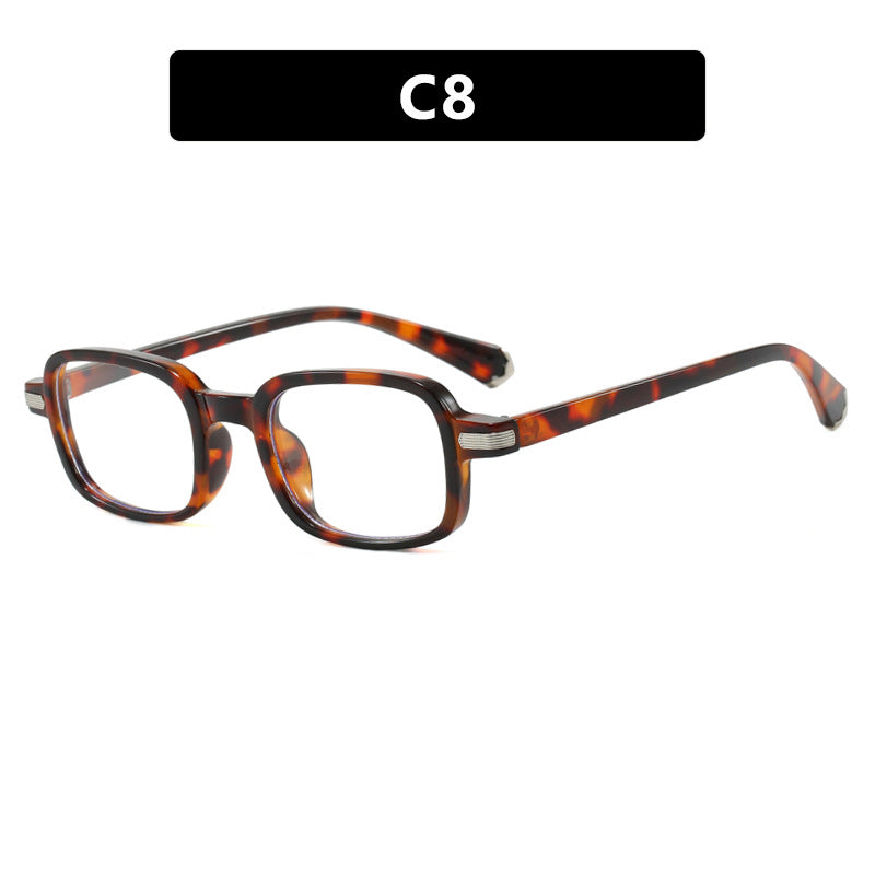 Damen modische quadratische Sonnenbrille im trendigen Schildkrötendesign Brehn