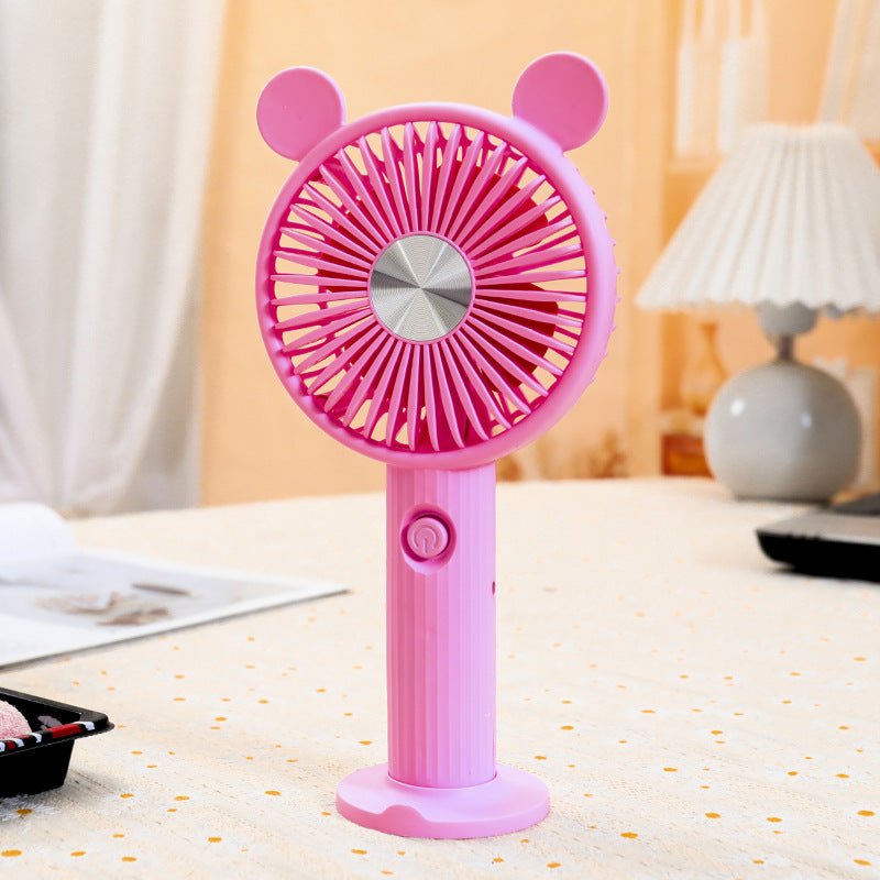 Damen Tragbarer Mini Ventilator mit Tierohren Brehn