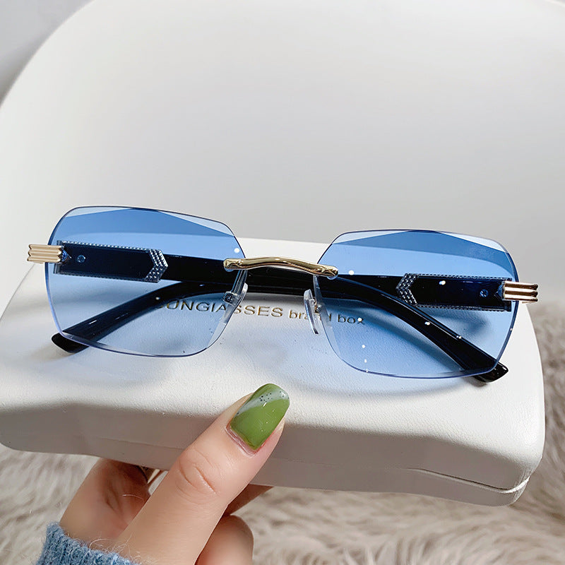 Avant-Garde Luxury Shield Sonnenbrille Brehn