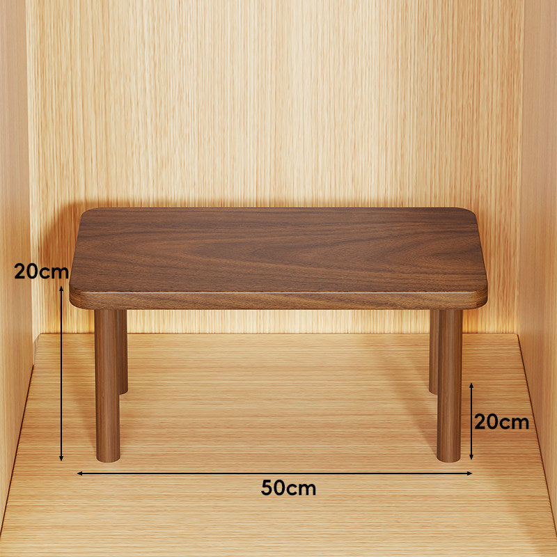 Verstellbarer Mehrhöhe Holz Monitorständer und Desktop Regal