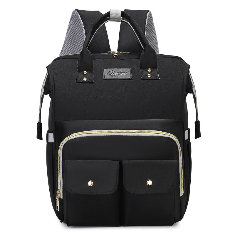 Stylische Mehrfach-Taschen Wickelrucksack Brehn