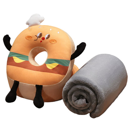 Gepolstertes Kindertoiletten‑Sitzkissen im Donut‑Plüschdesign