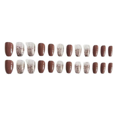 Elegante Langanhaltende Glitzer-Nagelverstärkungen Brehn