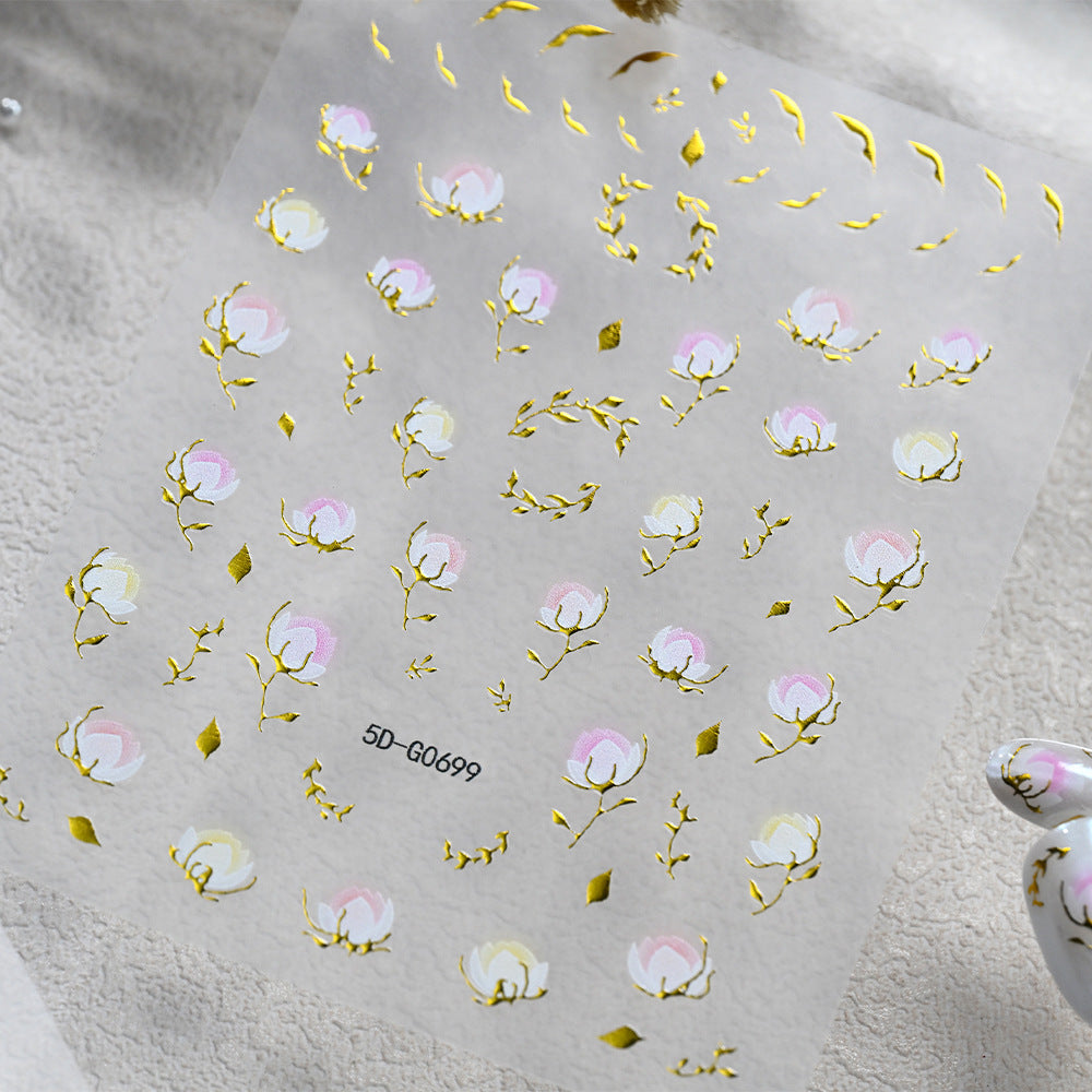 Kreatives Nagelkunst Sticker-Set