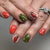 Urlaubsinspirierte Press-On Nagelkunst Brehn