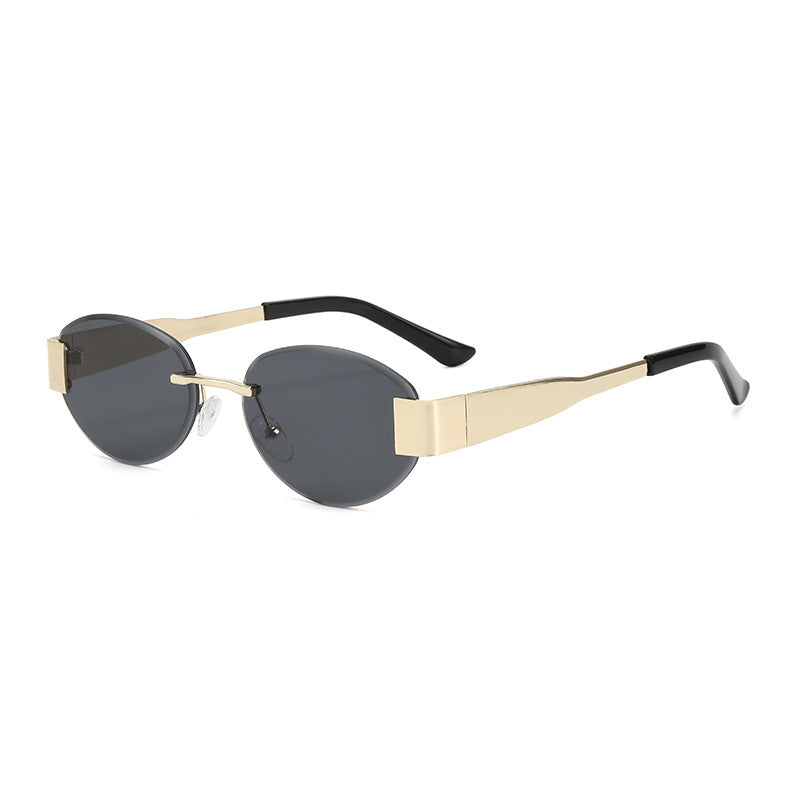 Damen glamouröse Sonnenbrille mit klarem, elegantem Rahmen und schützendem UV-Filter Brehn
