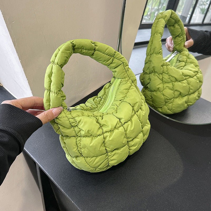 Gepolsterte Puffer-Handtasche