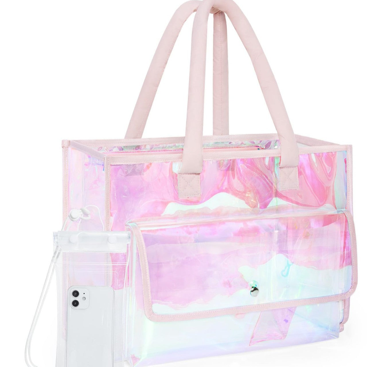 Damen durchsichtige Trendtasche Brehn