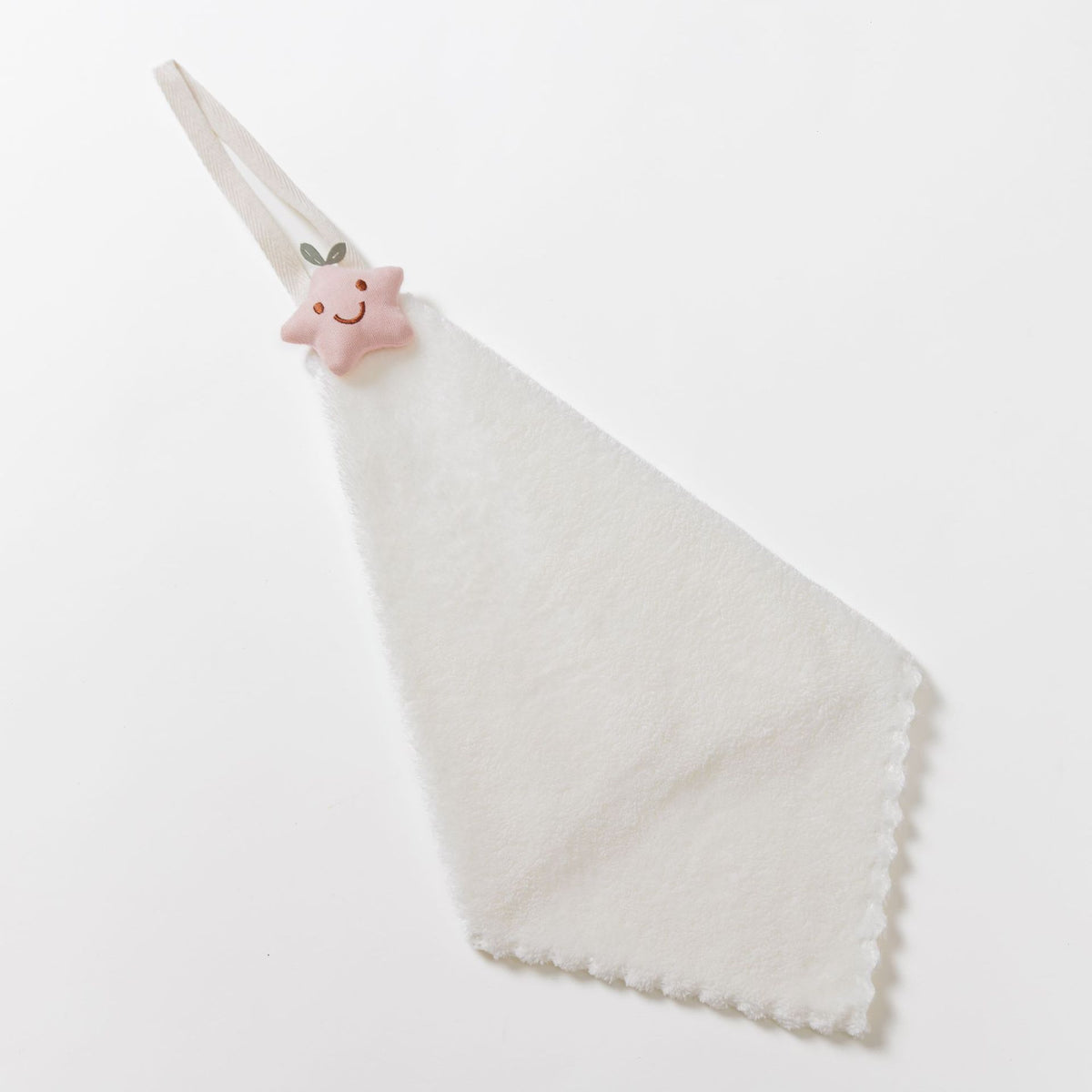 Plüsch-Maus-Hauben-Babybadetuch mit Aufhängeschlaufe