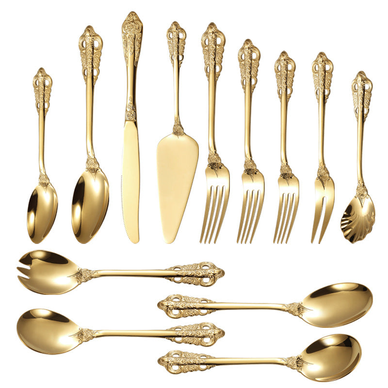 Elegante Fischgabel mit Kunstvollem Griffdesign Brehn