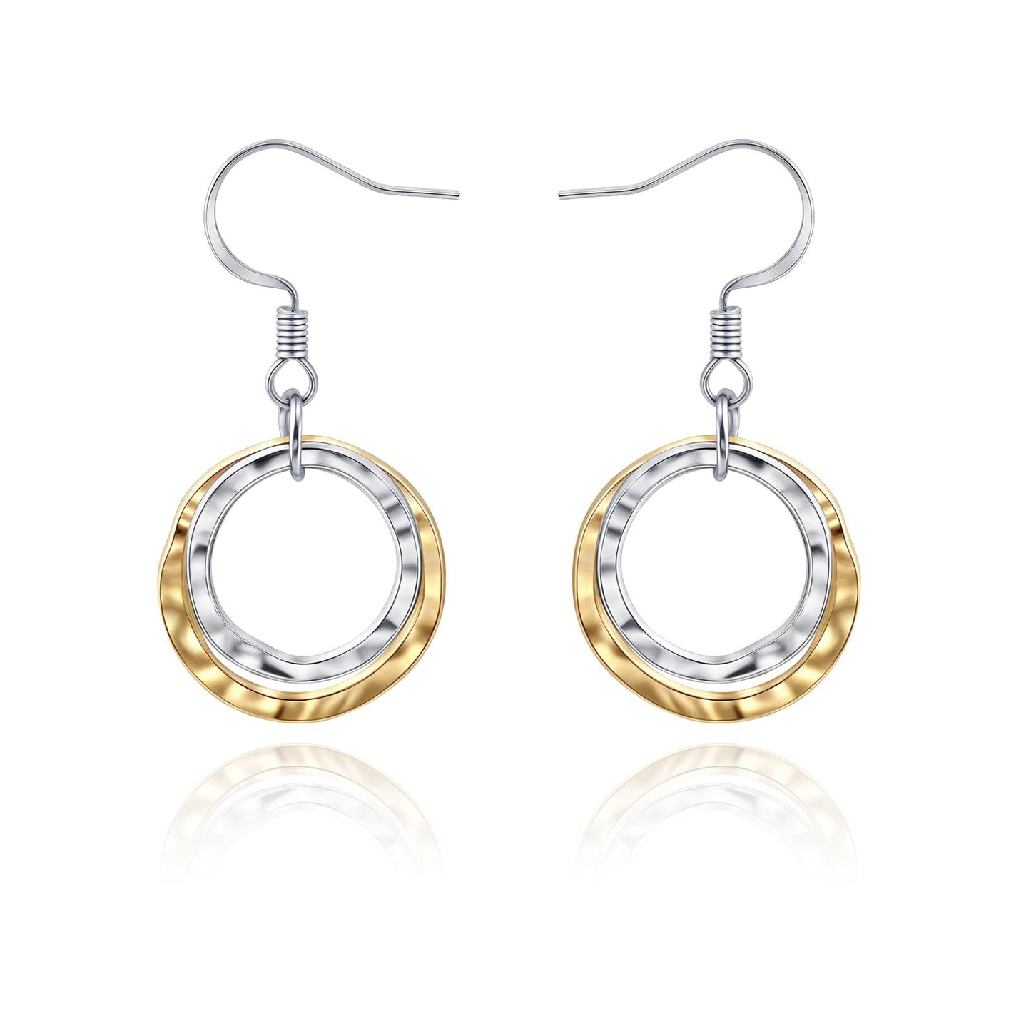 Elegante Spiral Drop Ohrringe Brehn