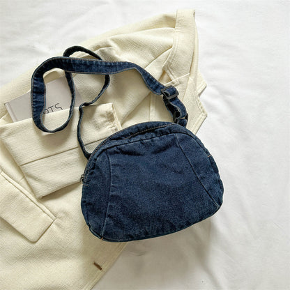 Lässige Denim Umhängetasche
