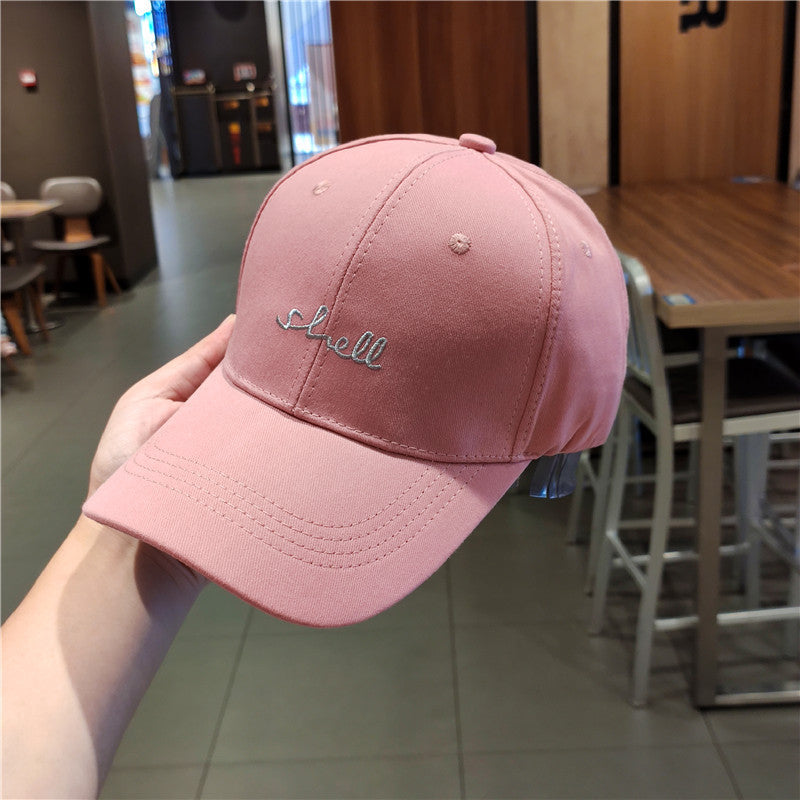 Damen Casual Baumwolle Bestickte Kappe Brehn