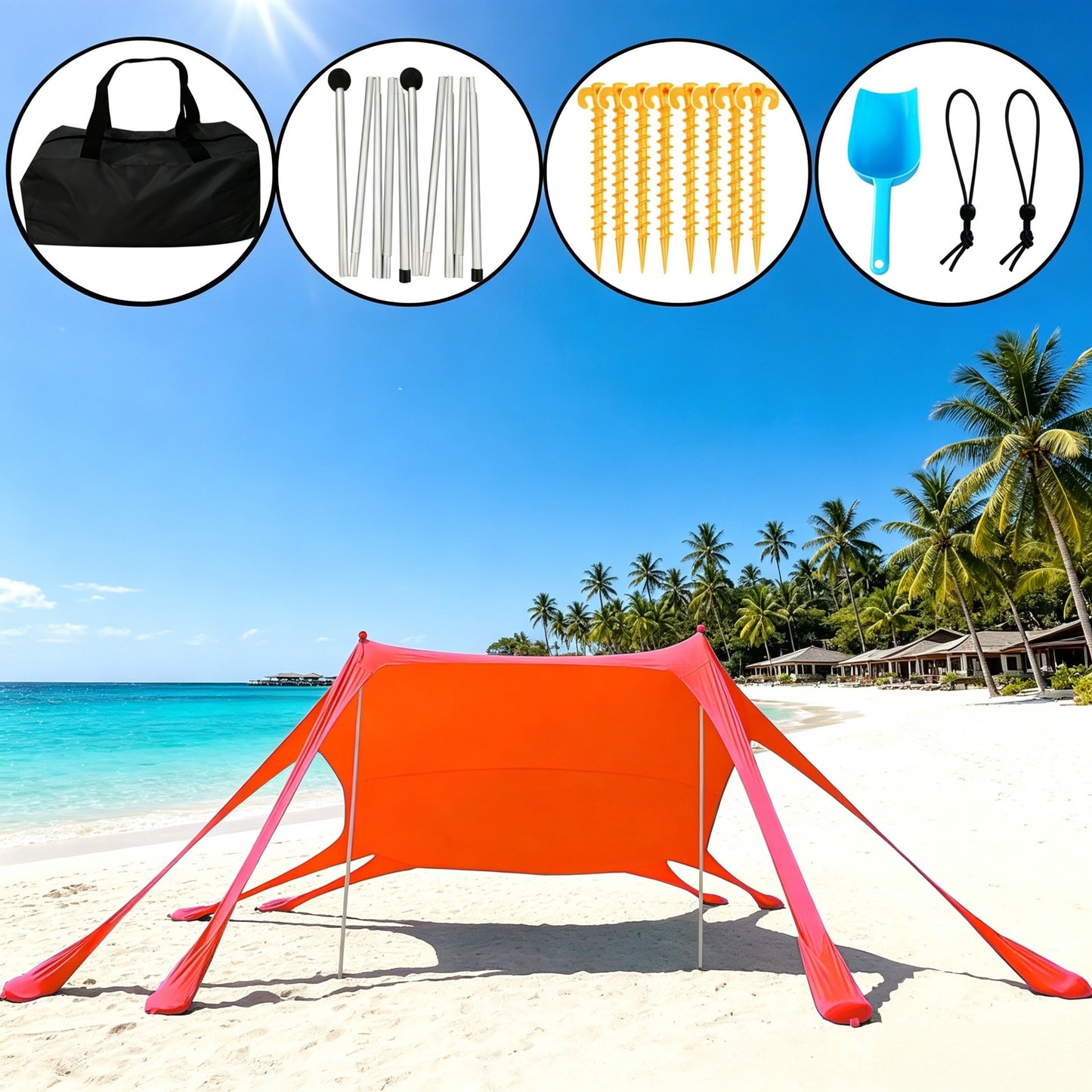 Outdoor Sonnenblende Canopy Brehn