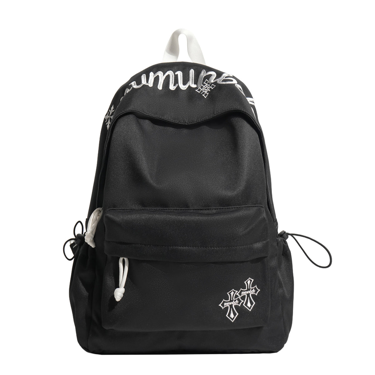Lässiger bestickter Kordelzug-Rucksack Brehn
