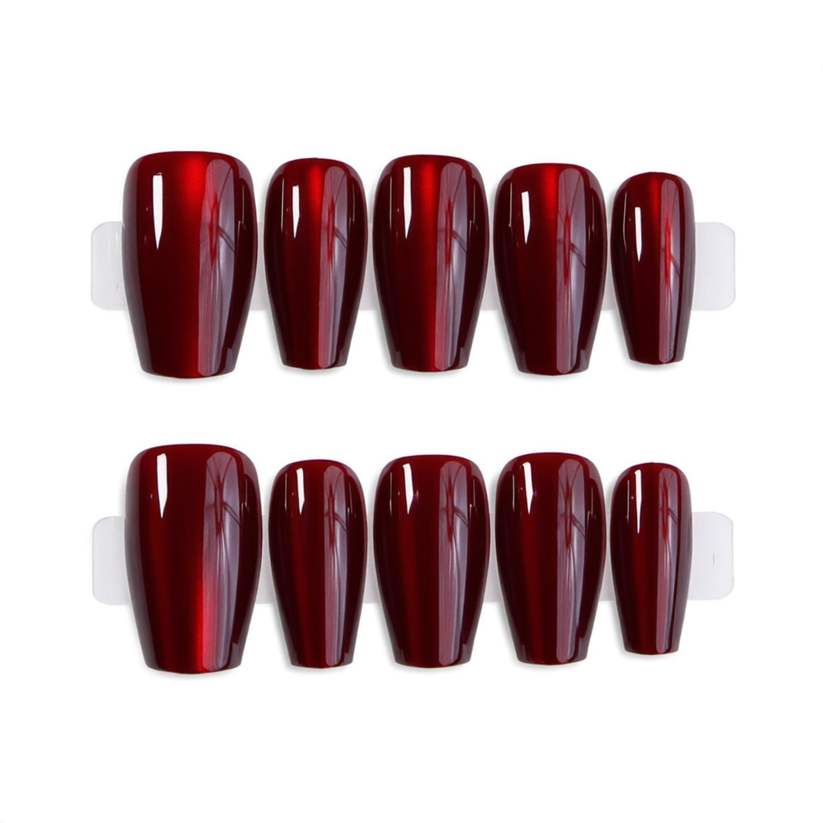 Glänzendes Stiletto Press-On Nagelkunst Set Brehn