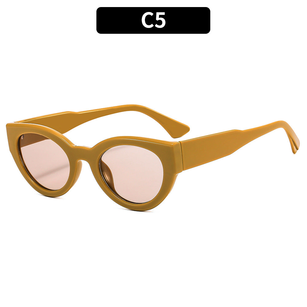 Cat-Eye Sonnenbrille mit stilvollem elegantem Rahmen