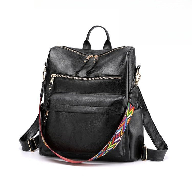 Chic Leder Rucksack Brehn