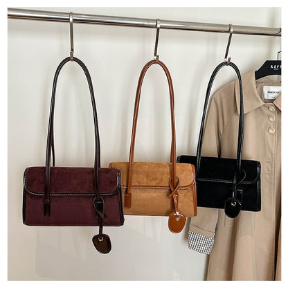 Wildleder Handtasche