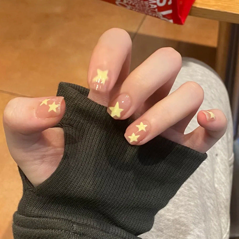Elegante Nagelkunst Press-On Nägel Brehn