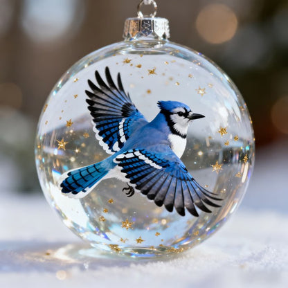 Dekorativer Glasvogel Ornament Brehn