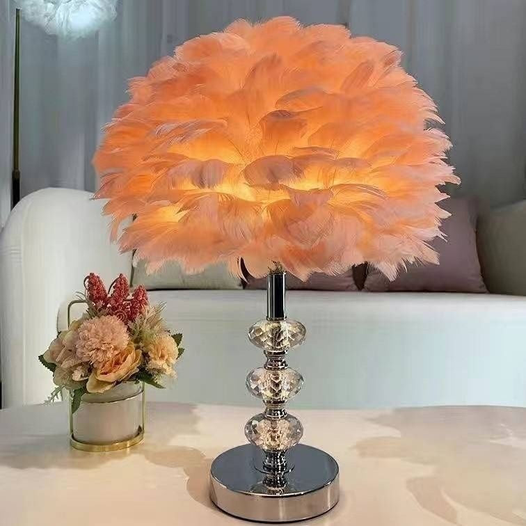 Feder Tischlampe
