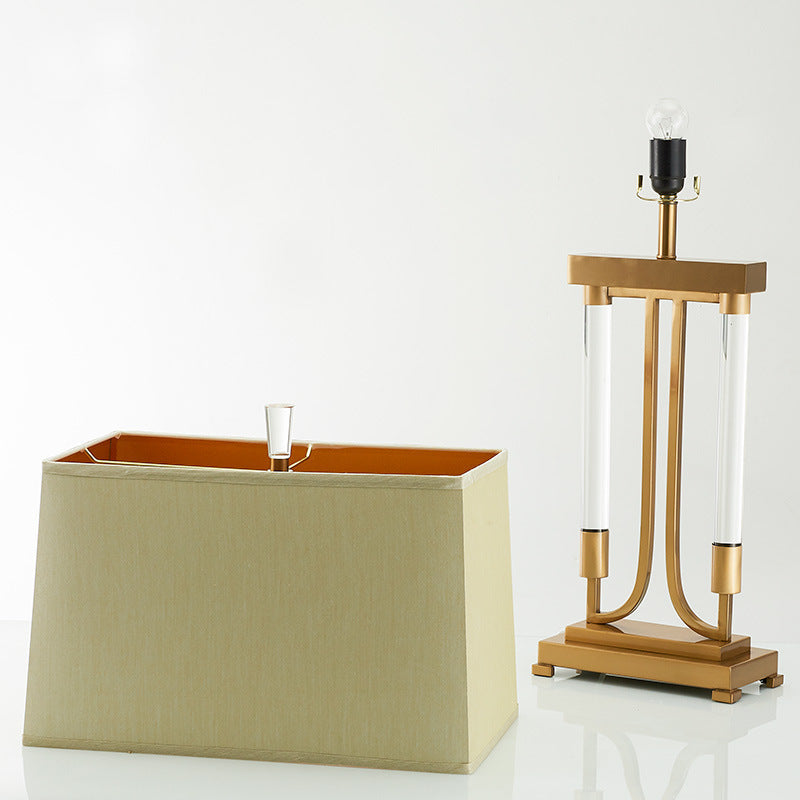 Elegante Kristallglas Tischlampe