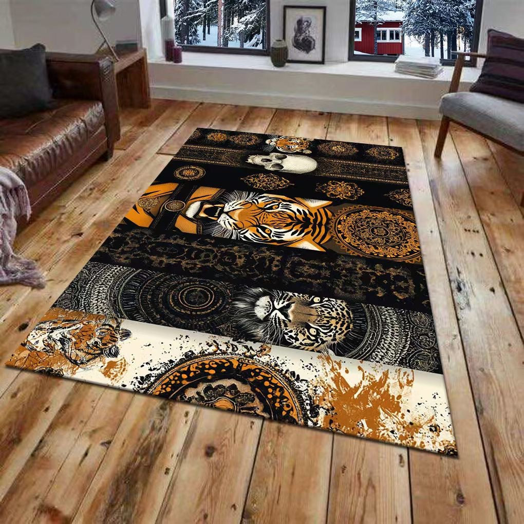 3D-gedrucktes Tiger-Wandmural Brehn