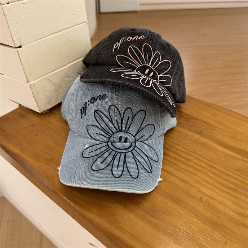 Unisex Grafik Denim Cap Brehn