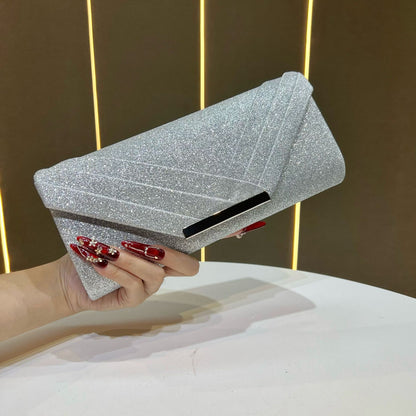 Glitzernde Abend-Clutch