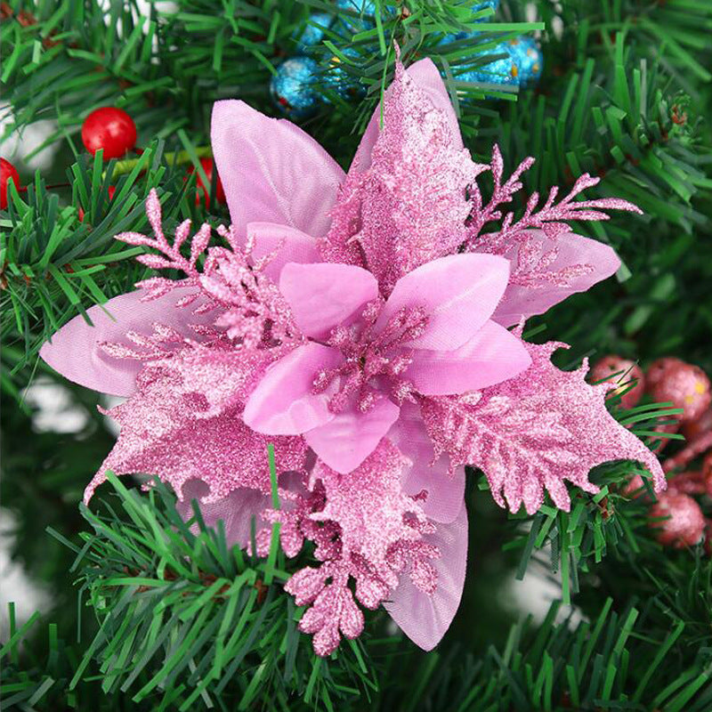 Dekorative Glitzernde Blumenbrosche Brehn