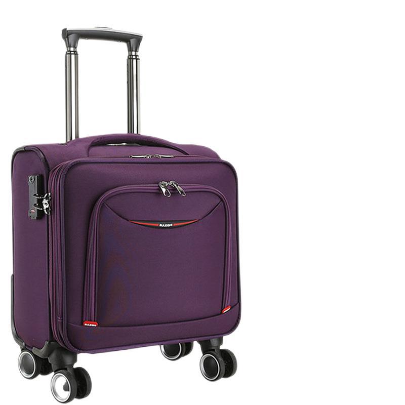 Hartschalen Trolley Koffer Mit Stabilen 360-Grad-Rollen Und Integriertem Zahlenschloss Brehn