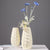 Texturiertes Keramikwaren Blumenvase