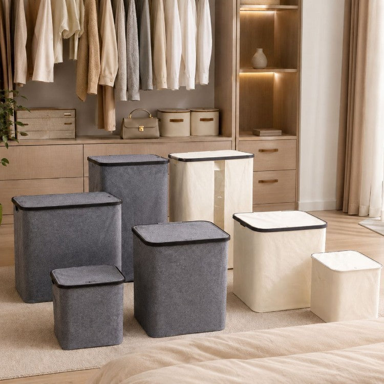 Multifunktionale Aufbewahrungsbox mit Abdeckbarem Deckel und Tragegriffen Brehn