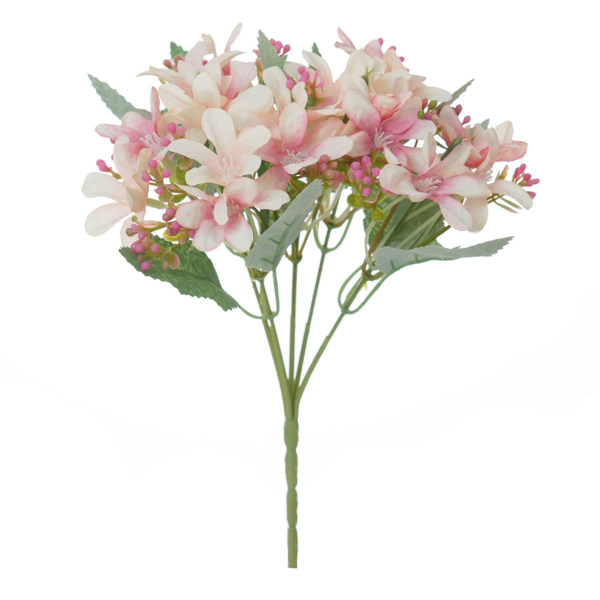 Lebensechte gemischte Blumenarrangement