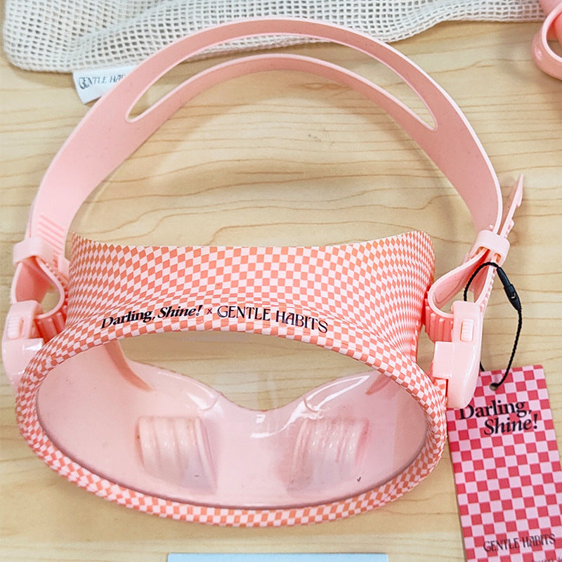 Schwimmmaske mit Ergonomischem Silikondichtungsring Brehn