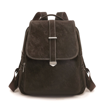 Stylischer Faux-Leder-Rucksack Brehn