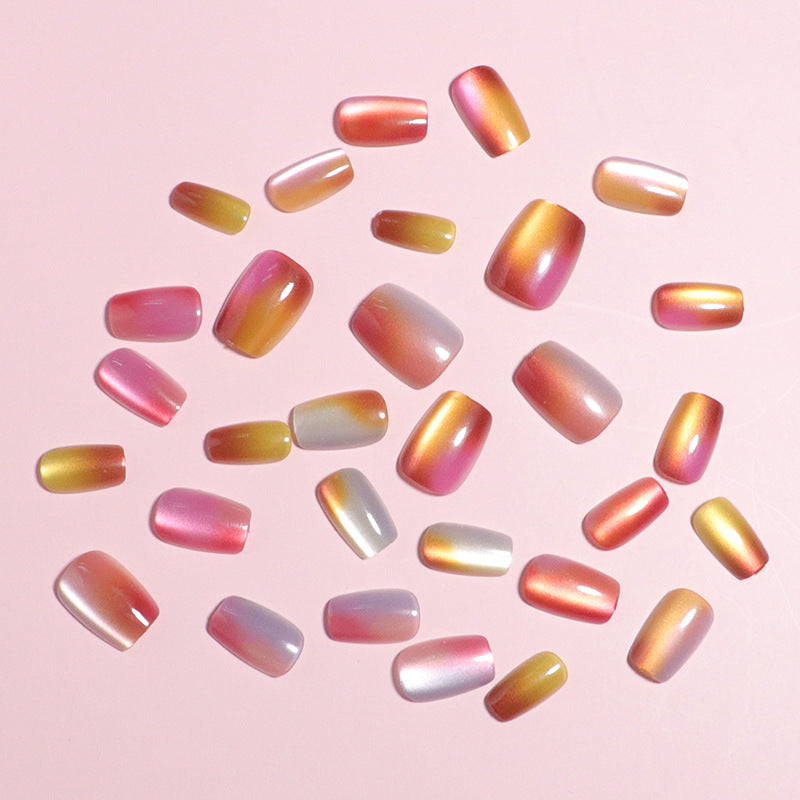 Gradient Ombre Press-On Nagelkollektion Brehn