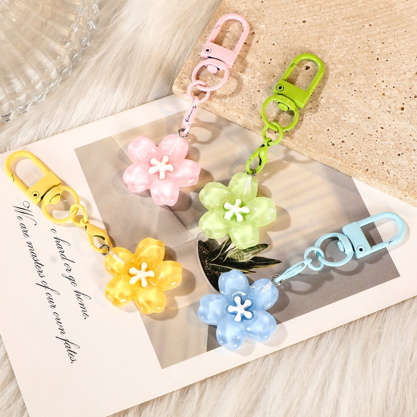 Schlüsselanhänger mit Floralen Details Brehn