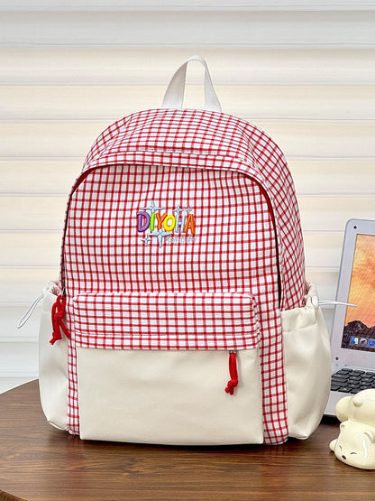 Strukturierter Schulrucksack Brehn