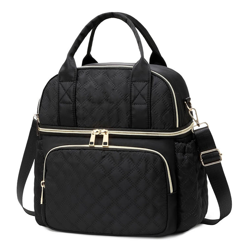 Elegante und Geräumige Quilted Umhängetasche Brehn