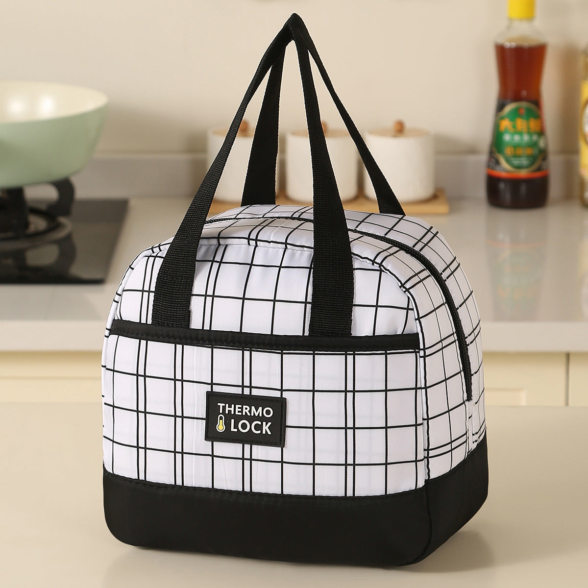 Isolierte Lunch-Tasche mit mehreren Fächern Brehn