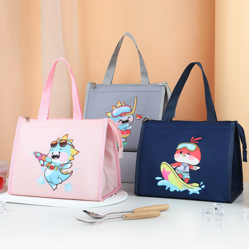 Süße Cartoon-isolierte Lunch Tasche