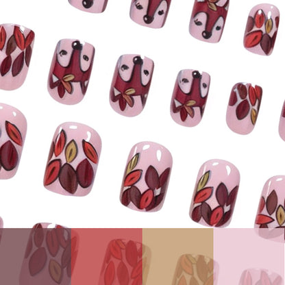Saisonale Tier-Themen-Nagelkunst Brehn