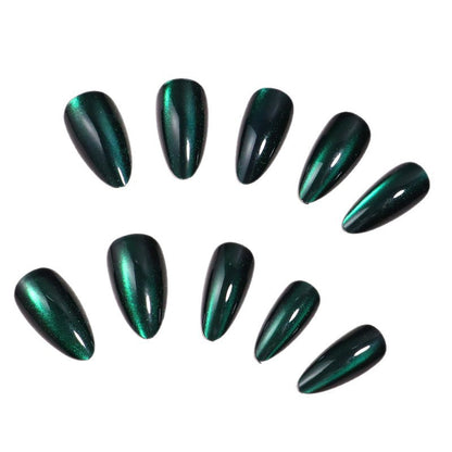 Iridescent Stiletto Press-On Nägel Brehn