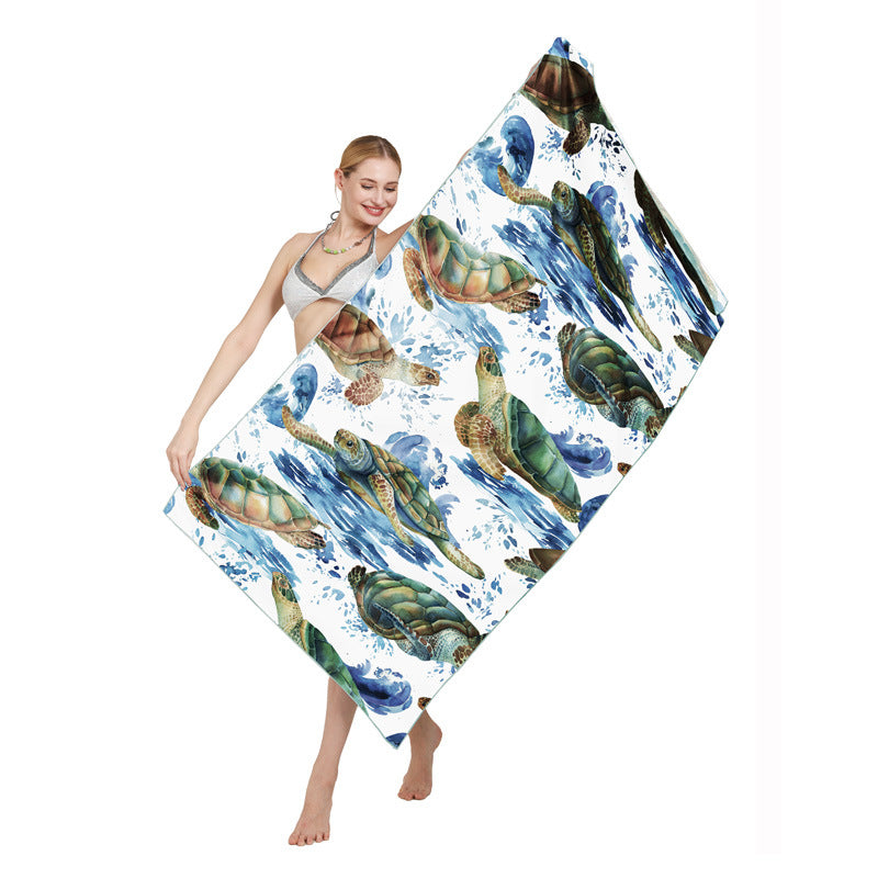 Strandtuch mit kreativem Mandala-Design Brehn