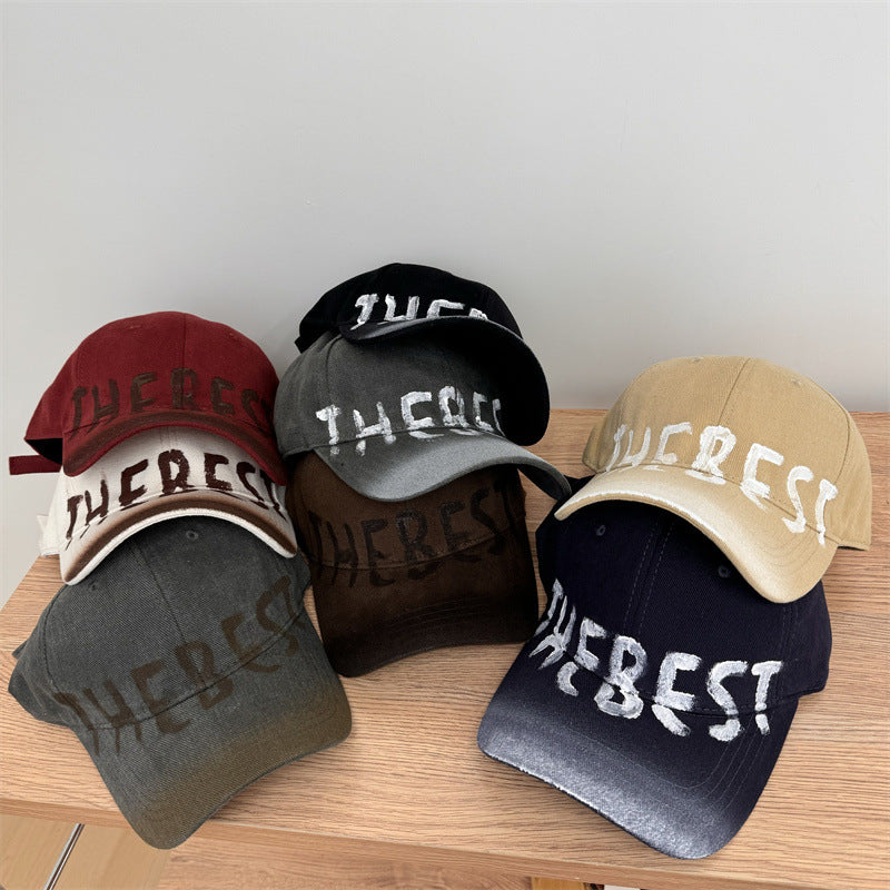 Damen Vintage Denim Baseball Cap Brehn