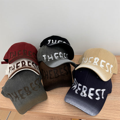 Damen Vintage Denim Baseball Cap Brehn
