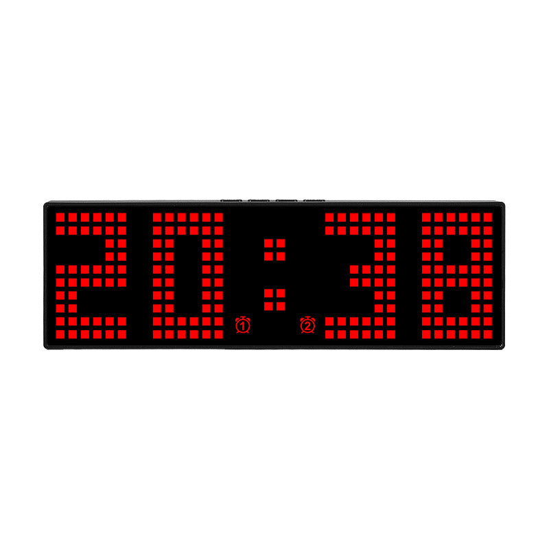 Digitaler LED-Wecker mit Farbwechsel Brehn
