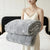 Strukturiert Patchwork Fleece Decke Brehn